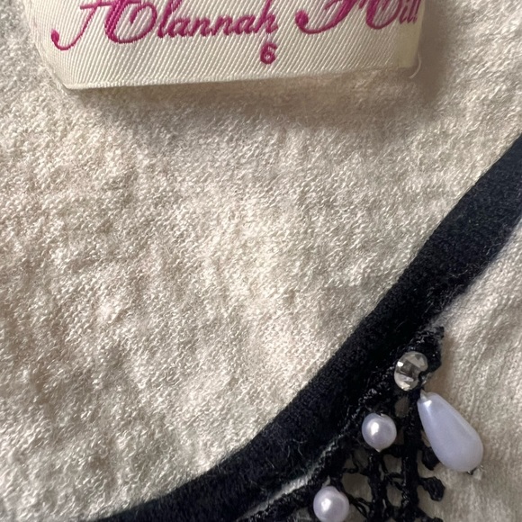 Alannah hill Complete me Cami ladies size 6 Wool Blend,embellished Neckline - Picture 6 of 10